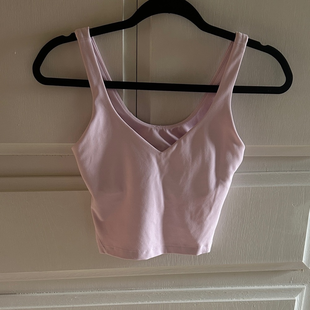 lululemon athletica Pink Crop Top